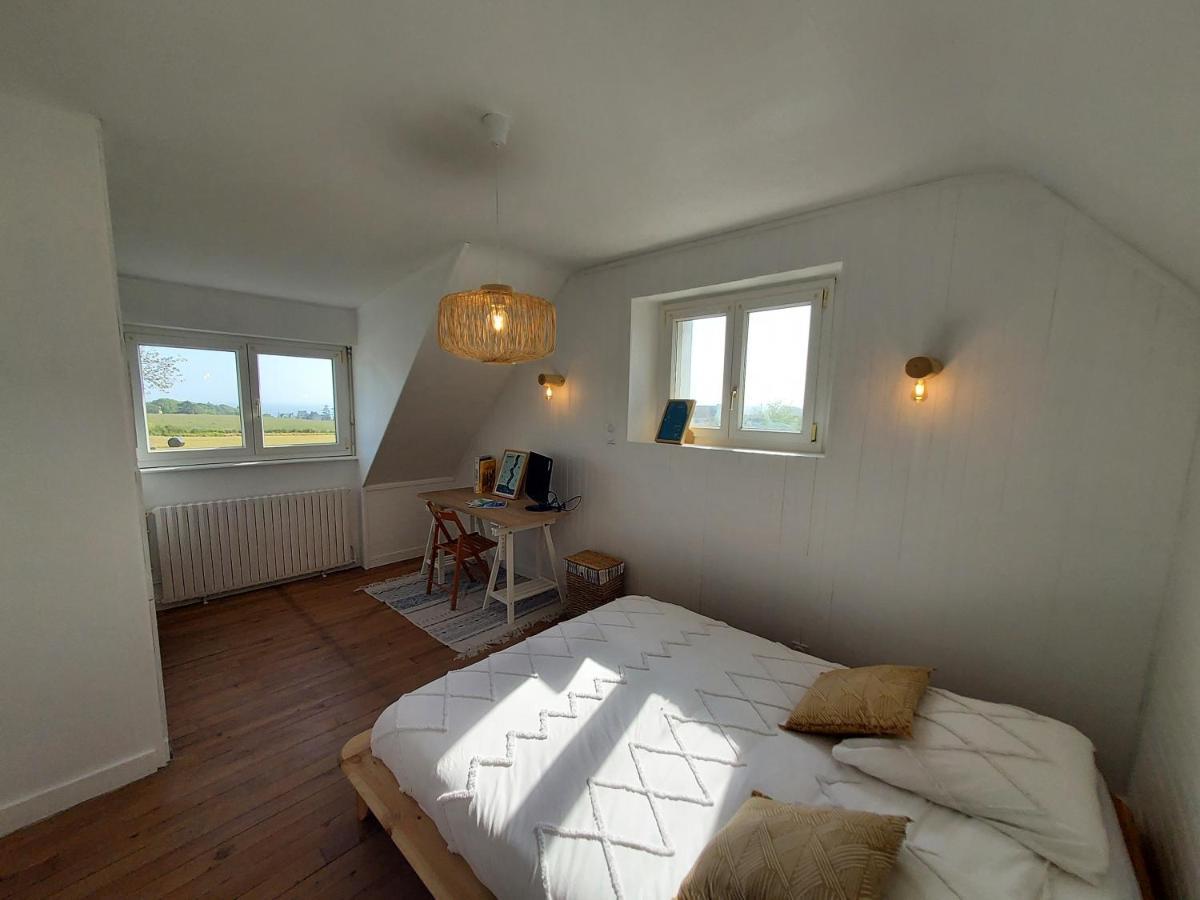 Maison Au Coeur Du Bourg, Plages A Pied Plougasnou Eksteriør billede