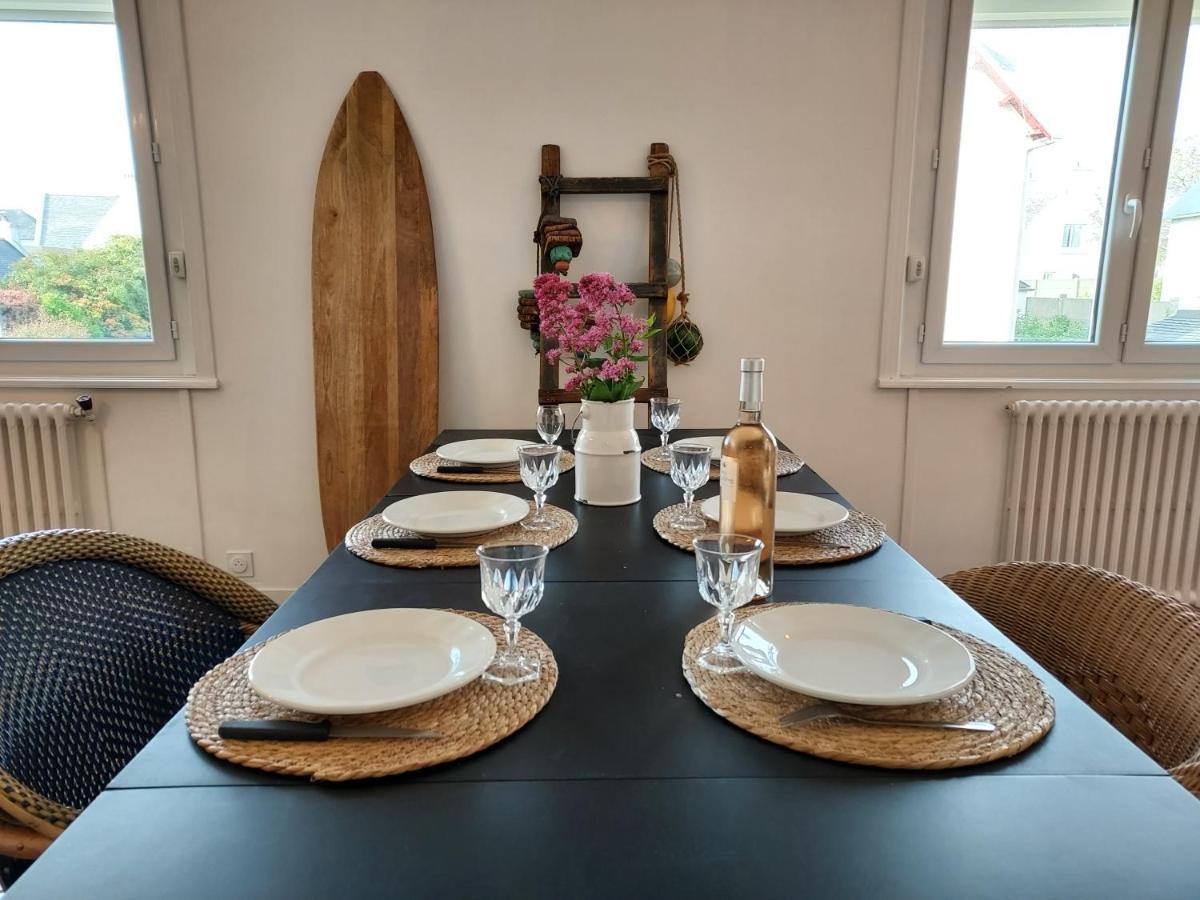 Maison Au Coeur Du Bourg, Plages A Pied Plougasnou Eksteriør billede