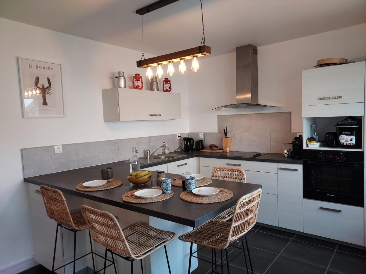 Maison Au Coeur Du Bourg, Plages A Pied Plougasnou Eksteriør billede