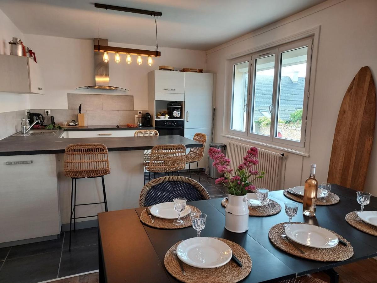 Maison Au Coeur Du Bourg, Plages A Pied Plougasnou Eksteriør billede