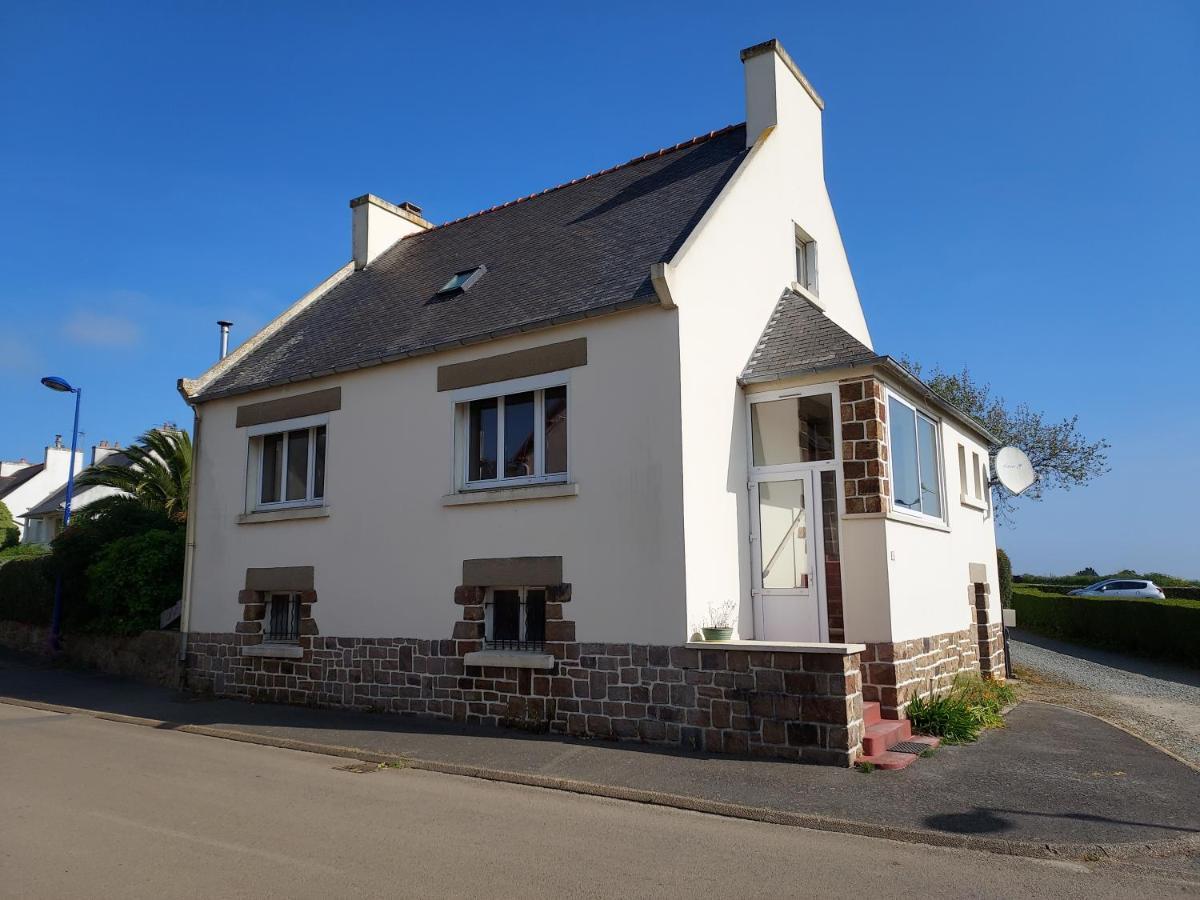 Maison Au Coeur Du Bourg, Plages A Pied Plougasnou Eksteriør billede